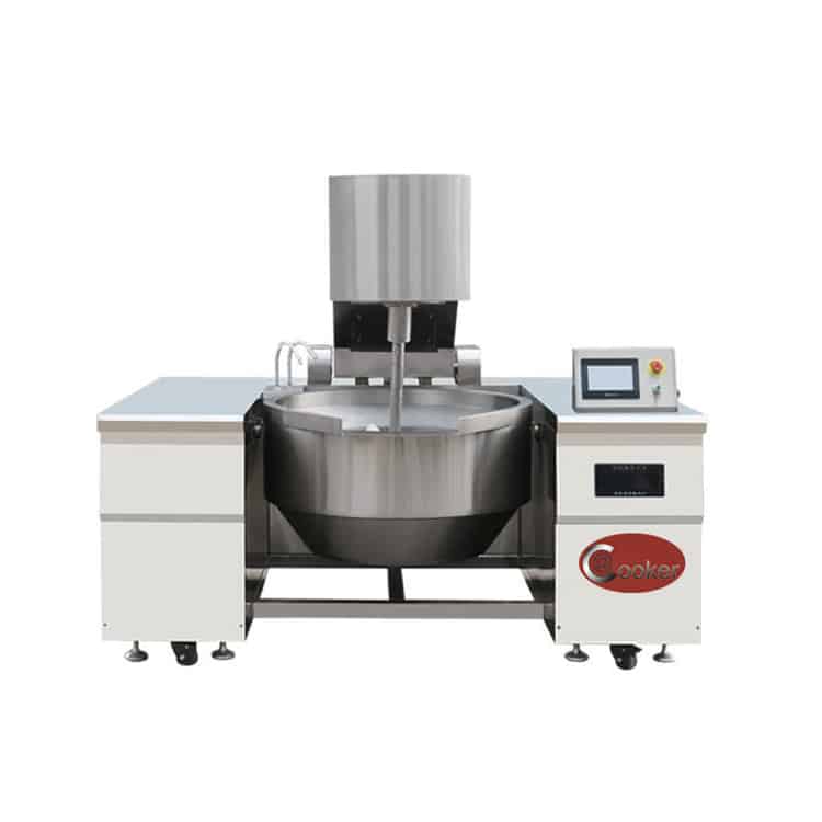  Commercial 8KW Food Stir Fry Machine Automatic Electric Sauce  Corn Cooking Pot Machine: Home & Kitchen